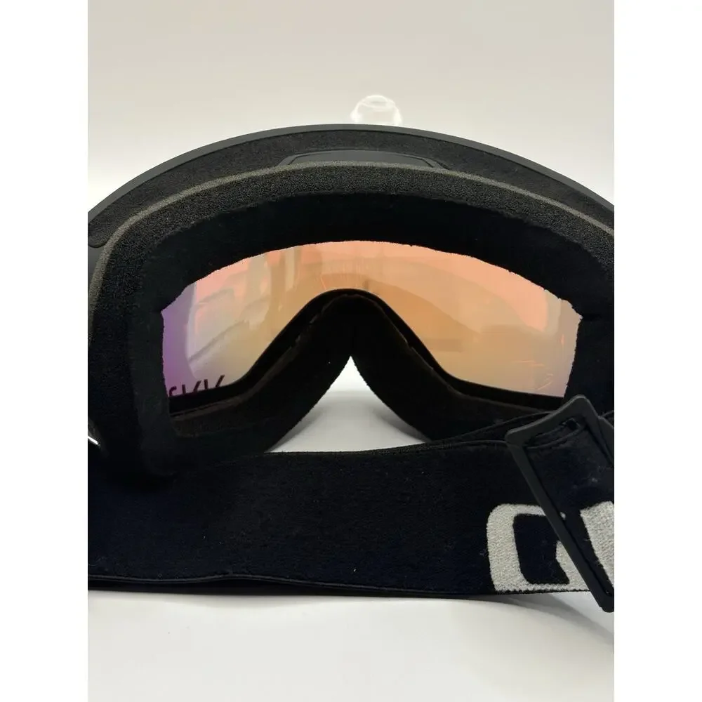 Giro VIVID Optics by ZEISS Ski Snowboard Goggles Black Orange Mirrored Lens